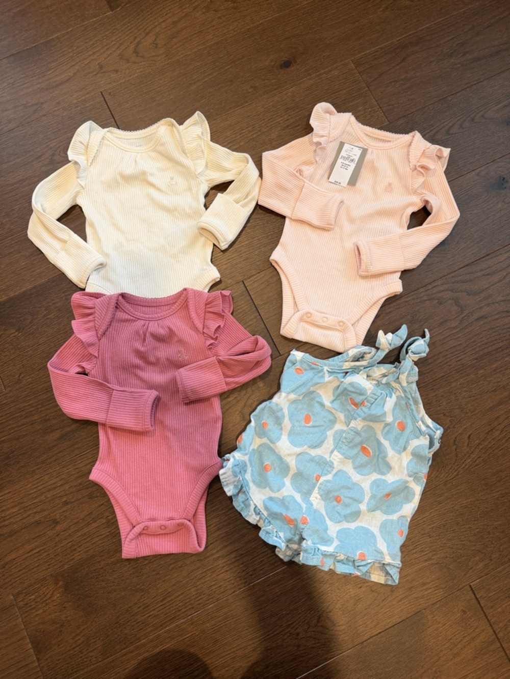 Baby Gap/Little Co. Girls Onesie & Romper Bundle 3-6 Months - C39-051